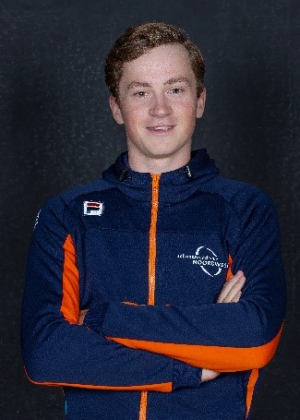 Chris Brommersma op NK Allround