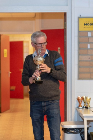 Hein bij de prijsuitreiking