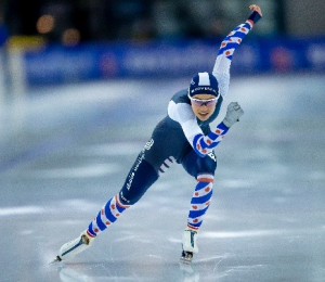 Ramona Westerhuis op Daikin NK Sprint