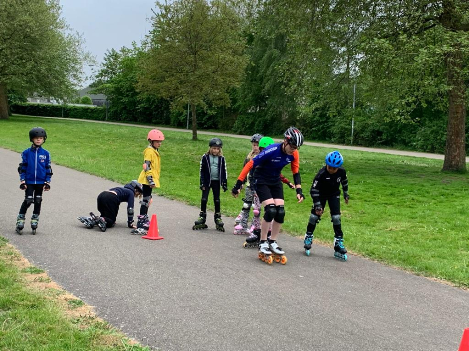 Skeelerinstuif in april